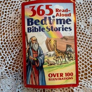 365 Read-Aloud Bedtime Bible Stories Book